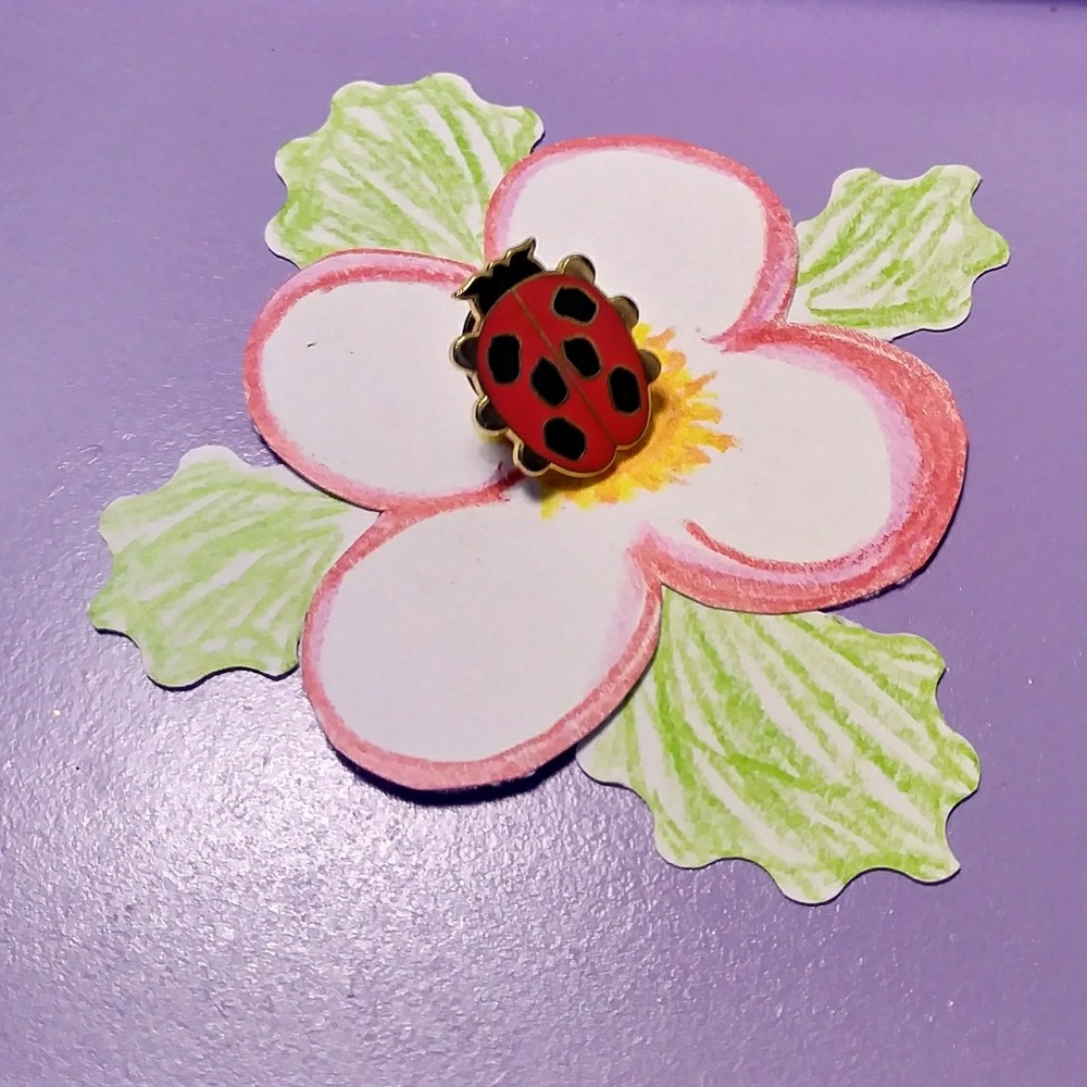 Ladybug pin